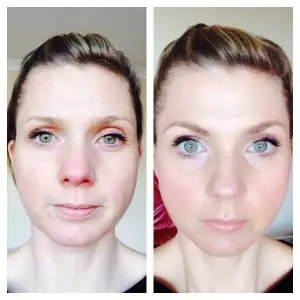 Before and after dewy